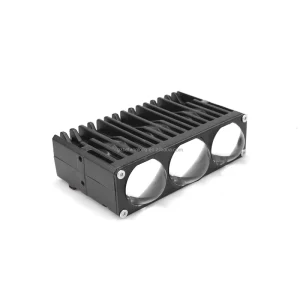 U89 180W 3 Lens LED Spotlight Auxiliary Front Grille Driving Fog Lights for Motorcycle Car Off-Road Truck SUV Lights