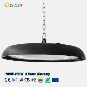 UFO High Bay LED Light 100W 150W 200W Long-Life Energy Savings Highbay Lamp for Warehouse Industrial Factories Garages Stadium
