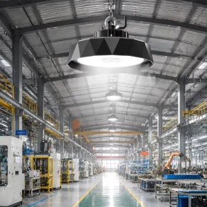 UFO High Bay Light H16 100-240W 140lm/W IP65 Aluminum CRI>70 3000-6500K for Warehouse High Bay Light