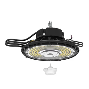 UFO Industrial High Bay Light 200W IP65 Die-cast Aluminum Construction 5-Year Warranty CRI 80 60/90/120 Beam Angle