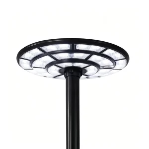 UFO Integrated Solar Street Light High Bright LED Landscape Lamp With Remote Control for Community Plaza Park Courtyard Road
