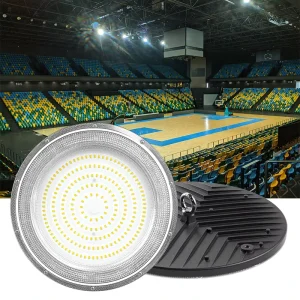 UFO LED High Bay 100W 150W 200W IP65 Warehouse Factory Workshop DLC UL Certified