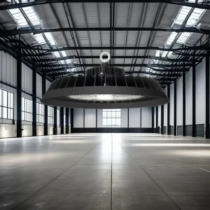 UFO LED High Bay Light 100W 120W 150W Power Tunable Aluminum IP65 ETL Certified for Parking Lot UL DLC FCC