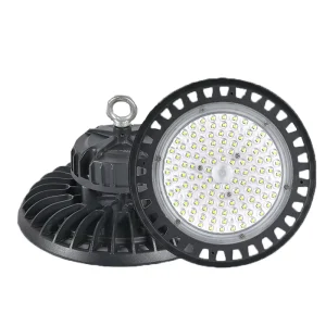UFO LED High Bay Light Industrial Lighting Fixture High Brightness Warehouse Workshop Lamp with Efficient Heat Dissipation