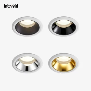 UGR<13 Anti Glare LED Downlight IP65 Deep Trim Recessed COB Spotlight for Hotel