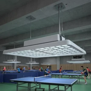 UGR<19 IK10 High Light Brightness Highbay Warehouse Lamp Industrial Led Linear High Bay Light 130/160lm/w