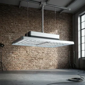 UGR<19 IK10 Highbay Warehouse Lamp Industrial LED Linear High Bay Light 130/160 lm/W