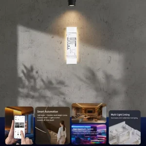 UIOT Zigbee Smart LED Strip Controller HomeKit Compatible Full Spectrum Multi Light Linking for Smart Home Lighting