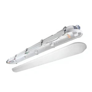UL DLC Listed IP65 Linear LED Vapor Tight Light 4ft 140LM W Waterproof LED Tri proof Light Fixture for Parking Garage Car Wash
