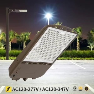 US in Stock ETL DLC 150W 120W 90W 3CCT LED Shoebox Light 5 Year Warranty IP65 Waterproof Outdoor Parking Lot Area Lighting