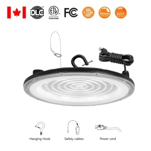 USA Industrial 150W IP65 LED Linear High Bay 3CCT 4000K 5000K 6000K Selectable Commercial Light for Factory Warehouse