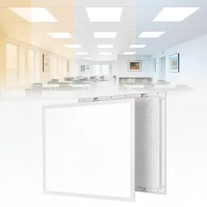 USA Stock Commercial Ultra Slim Dimmable Backlit LED Flat Panel Ceiling Light 2×2 2×4