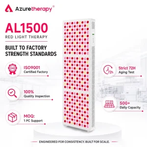 USA UK Market Ready Red Light Therapy Panel 1500W 510K UKCA CE TGA Certified Global Compliance
