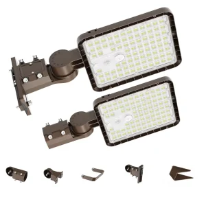 USA in Stock High Quality Parking Lot Light Fixture 300W LED Area Light CCT Selected Adjustable LED Street Light