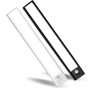 USB Rechargeable LED Cabinet Light With Motion Sensor for Home Kitchen Jewelry Cupboard Lighting Fixtures Battery Cabinet Light