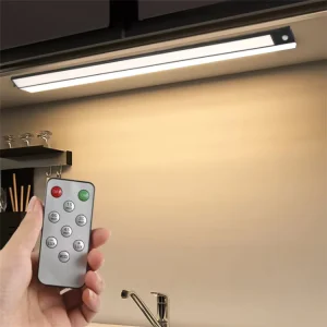 USB Rechargeable Motion Sensor Indoor Kitchen Decoration Magnetic Wireless Under Closet Counter Cabinet Light