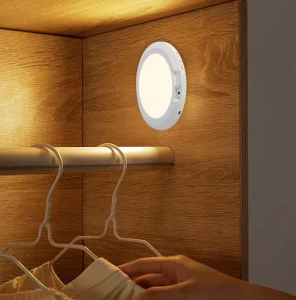 USB Rechargeable Motion Sensor Light LED Wireless Induction Ceiling Light for Aisle Cloakroom Cabinet Lights