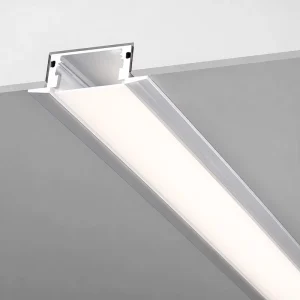 UV Resistance White Black PC Cover Aluminum Profile for Led Strips Extrusion Diffuser Led Strip Profile Channel for Ceilings