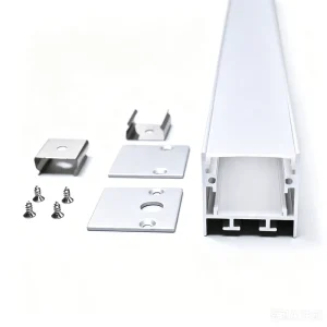 Ultra Big Size Suspension Mounted LED Aluminum Channel Profile Flexible LED Strip Light Alu Profil Channel Linear