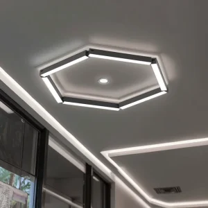 Ultra Bright Plastic LED Linear Light Tube 50000 Hours Long Lifespan 4000K Color Temperature for Warehouse Commercial Lighting
