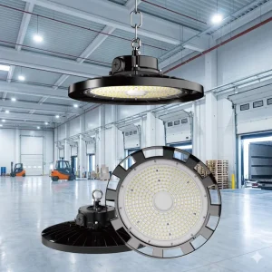 Ultra High Efficiency 200LM/W UFO LED High Bay Light 100W-300W 50000Hrs IP65 Energy Saving Warehouse