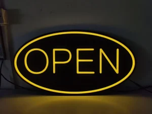 Ultra Slim LED Neon Sign Advertising Light Box with Transformer for Hospitals Outdoor Use Customizable Size Multi color Lights