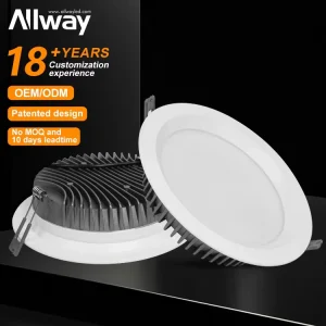 Ultra-Thin Aluminum Commercial Recessed SKD Housing LED Slim Panel Light with Dimmable Ceiling
