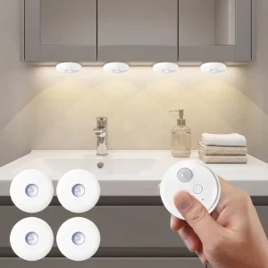 Ultra Thin COB LED Under Cabinet Light Wireless Motion Sensor Magnetic Night Lamp for Kitchen Bedroom Stairs