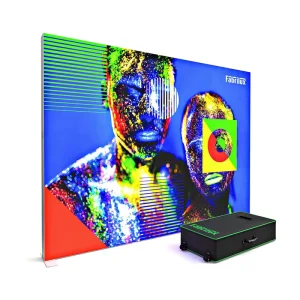 Ultra Thin Custom SEG Fabric Light Box Tool Free Assembly Aluminum Frame Lightbox