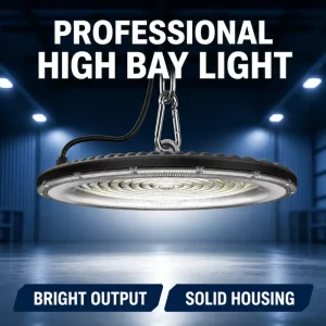 Ultra-Thin Fast Heat Dissipation IP65 UFO High Bay Light 100W 200W 300W 400W LED Highbay Light Fixture