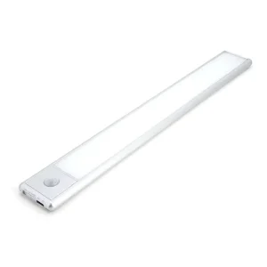 Ultra Thin Indoor Lighting 5V Usb Kitchen Closet Wardrobe Rechargeable Cabinet Lamp Led Motion Sensor Night Light