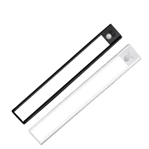 Ultra-Thin LED USB Rechargeable Kitchen Wardrobe Cabinet Lighting Modern Style Removable Battery Motion Sensor Shade