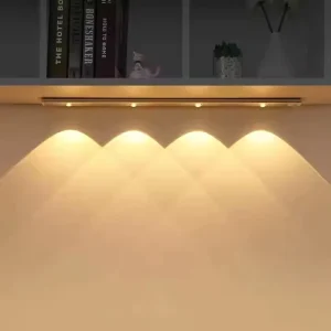 Ultra Thin Wireless LED Cabinet Light 20cm 30cm 40cm 60cm for Home Kitchen PIR Motion Sensor Cabinet Light