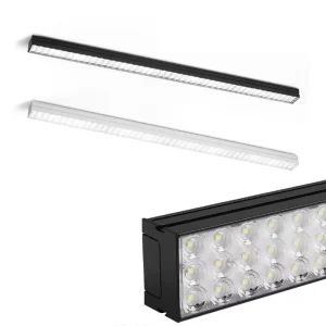 Ultra low-temperature 4000K LED Linear Strip Light Bridgeless Design Enhanced Brightness Replacing Traditional Track