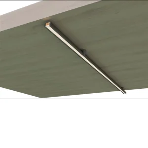 Ultra-thin LED Aluminum Profile Cabinet Light Bar PC Diffuser Cover Reflector Lens Shelf LED Under Cabinet Lamp