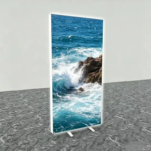 Ultra thin Magnetic Poster Style Light Box with Frameless Design Easy to Change Poster for Retail Booth and Trade Show