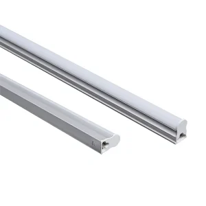 Unassembled SKD High Transmittance Frosted PC Cover Linkable Linear Light T5 Integrated LED Tube AL Body 9w 18W 12w 5000k