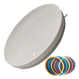 Unique Style Colorful AC Powered Contemporary Sealing Strip Round LED Ceiling Light With IP45 for Restaurant Use