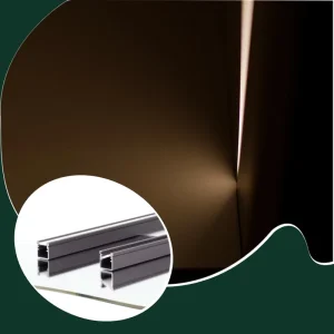 Universal Modern Recessed LED Profile for Kitchen & Bathroom Cabinets Dimmable Furniture Lighting YB1019-24