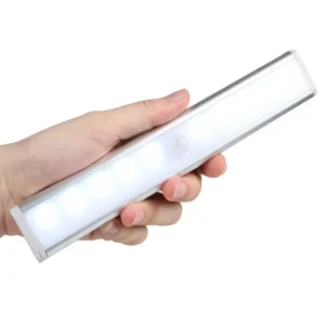 Usb Motion Sensor Wireless Light Kitchen Cabinet Led Night Light Rechargeable Battery Dimmable Under Closet Led Cabinet Lights