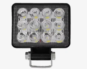 Utility Shockproof 36W Square 12 LED Work Lights Car Light On-Board Searchlight Spotlights for Truck Tractor Car