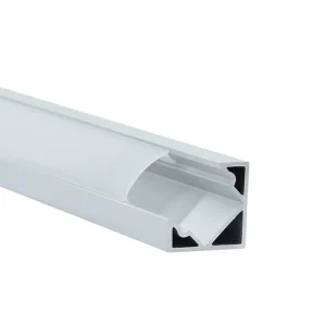 V Shape LED Light Diffuser Wardrobe Aluminium Alloy Profile 6000 Series 18.5mm Angle CNC Cutting Punching Bending Decorations