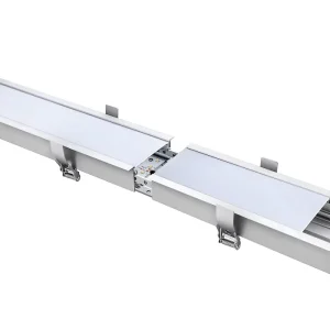 Versatile Embedded Linear LED Office Lights High Brightness Flicker Free Lighting for Multiple Scenes