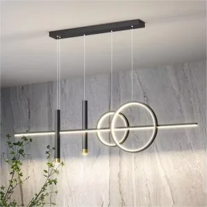 Villa Living Room Chandelier Creative Dining Room LED Pendant Light