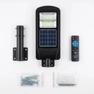 Village Road Lighting 100W 150W Solar Street Light High Strength Aluminum