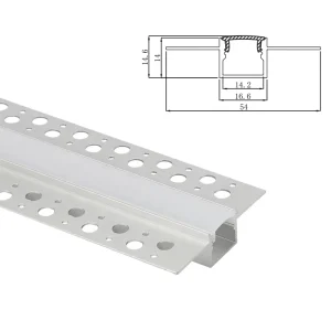 W007 Wide Chain Led Aluminum Dovetail Backlight Extrusion Drop Ceiling Press T Slot Led Rahmen Black Profile