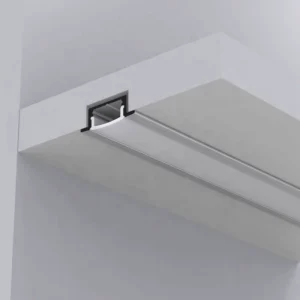 W17xH08mm Recessed Mounted Aluminum Profile LED Under Cabinet Linear Light for Wardrobe Showcase Counter Shelf Profile Light