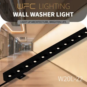 WFC RGBW RDM Control DMX512 Aluminum Linear Light for Outdoor Historical Architecture IP66 Waterproof