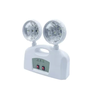 WM-73 Fire Rechargeable Industrial Twin Spot Light LED Dual Head Emergency Light