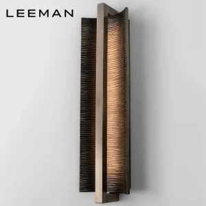 Wabi Sabi Style Designer Resin Wall Lamps Home Decor Luxury Creative Indoor Wall Light for Bedside Restaurant Hotel Living Room